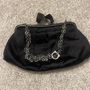 Ferragamo Satin Evening Clutch
